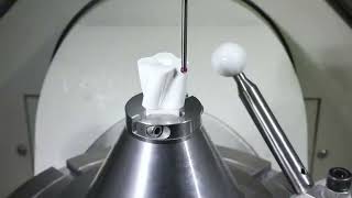 Gfrt Machinery Thailand : Micro - Gap Curved - Surface Ceramic Spiral Mating Test Part