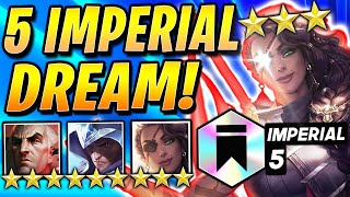 The 5 IMPERIAL DREAM TEAM! (NEW) - TFT SET 6 Guide Teamfight Tactics Comps Beginners Strategy