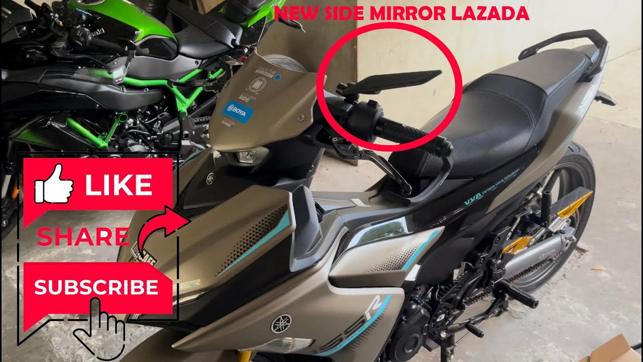 Yamaha Sniper 155 Racing Side mirror YouTube