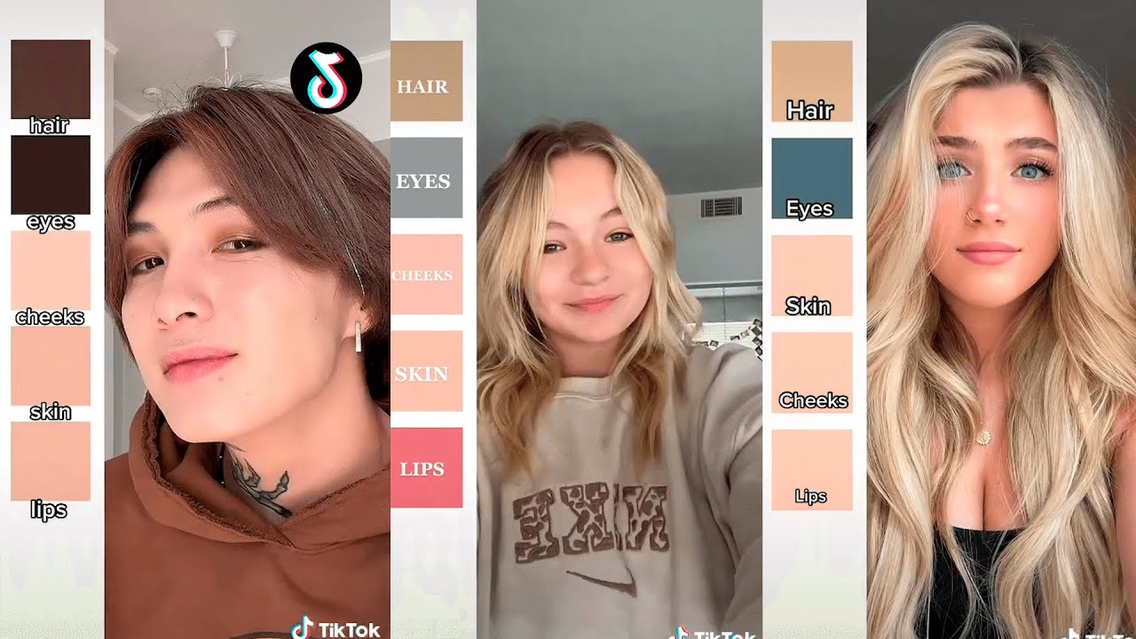 "My Color Pallet" Tiktok Trend Compilation Part 2 YouTube