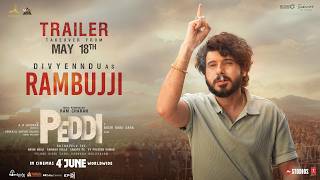 Say Hi to Rambujji 💥 | Peddi Trailer from May 18th | Ram Charan | Divyenndu | Buchi Babu Sana