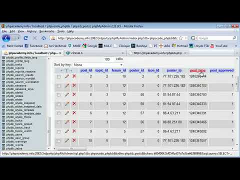 PHP Tutorials  Display Recent Posts from a phpBB Forum Part 1
