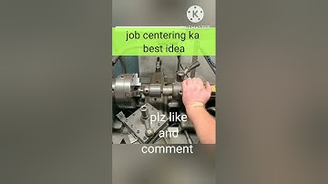 Lathe machine par job centering ka best ideas centre lathe #shorts #lathe #cnc