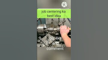 Lathe machine par job centering ka best ideas centre lathe #shorts #lathe #cnc