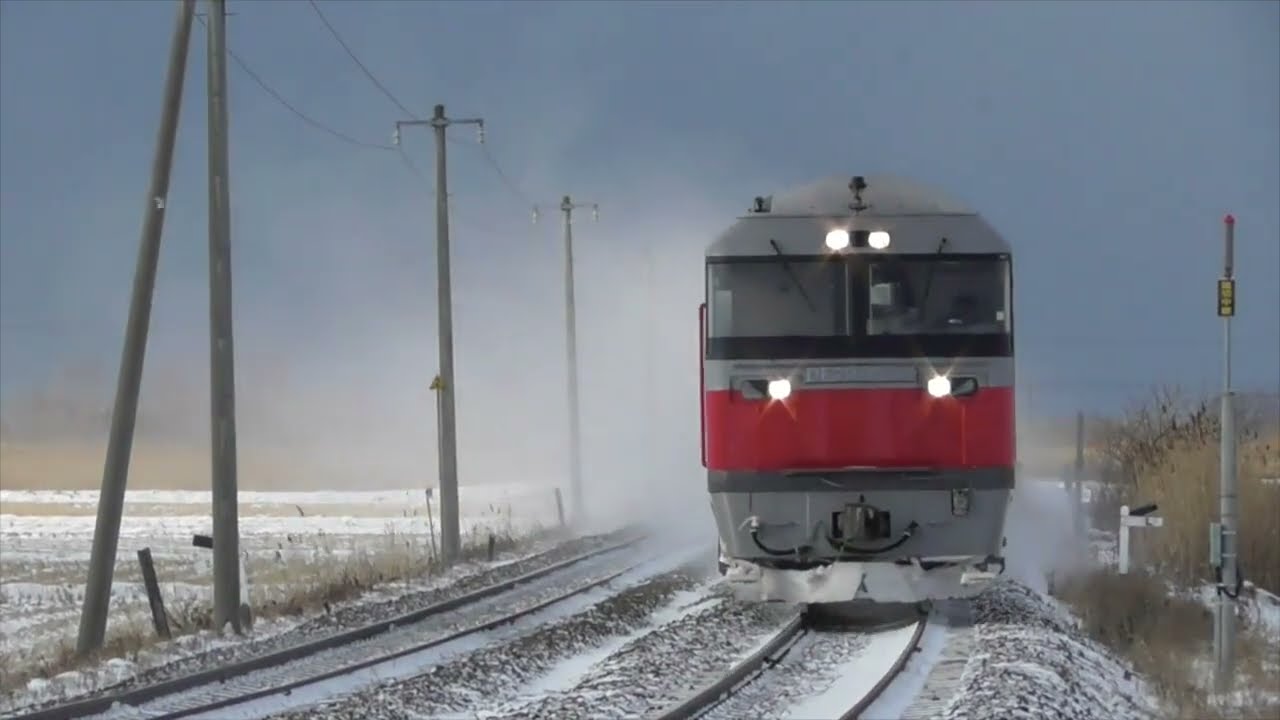 雪にも負けず！北海道の貨物列車