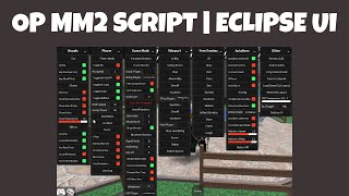 OP MM2 SCRIPT | ECLIPSE UI | KEYLESS