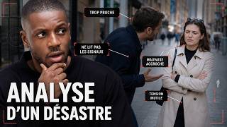 Il fait presque toutes les erreurs possibles en abordant cette femme