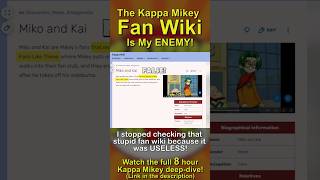 Worst Fan Wiki Ever? #kappamikey #nickelodeon