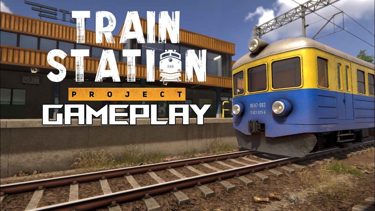 Train Station Project Demo Gameplay - Running Train Station | Let's Try | PC
