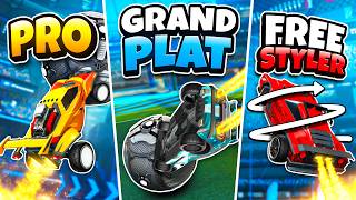 I Hired a Grand Plat To Take Down Pros and Freestylers in Rocket League screenshot 3