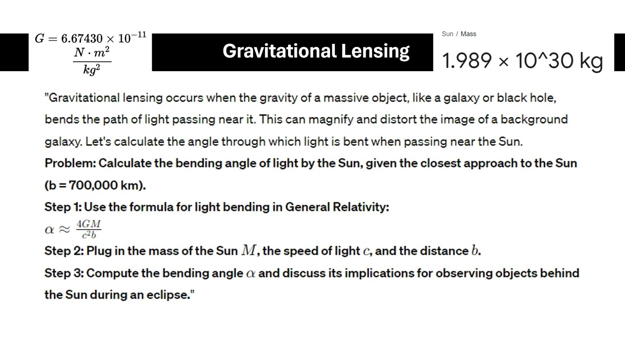 PHYSICS 2 General Relativity
