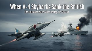 When A-4 Skyhawks Sank the British | The Falklands War’s Most Daring Air Attacks