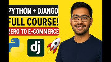 Python & Django ফুল কোর্স ফর বিগিনারস | বেসিক থেকে ই-কমার্স প্রজেক্ট পর্যন্ত overview |Job Solutions