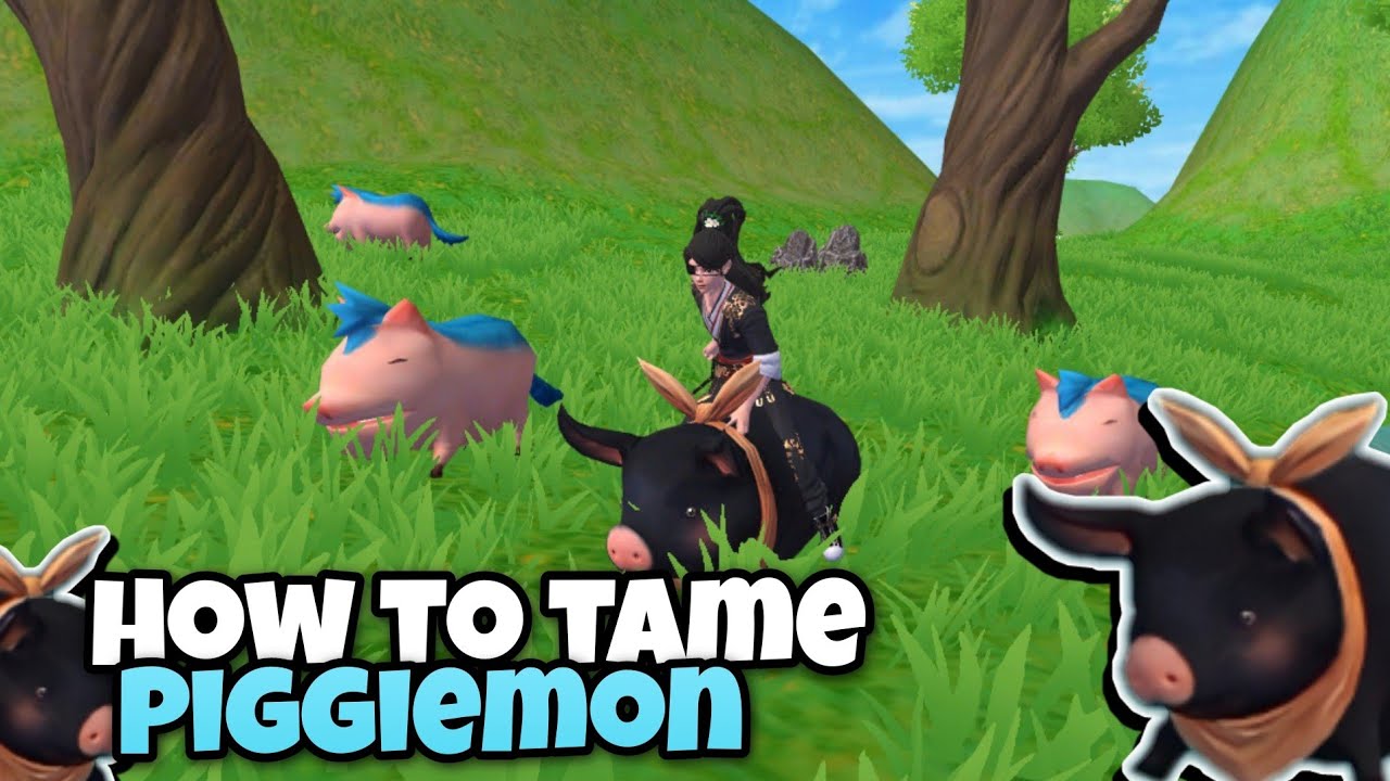 Utopia Origin How to Tame Piggiemon Recipes Location YouTube