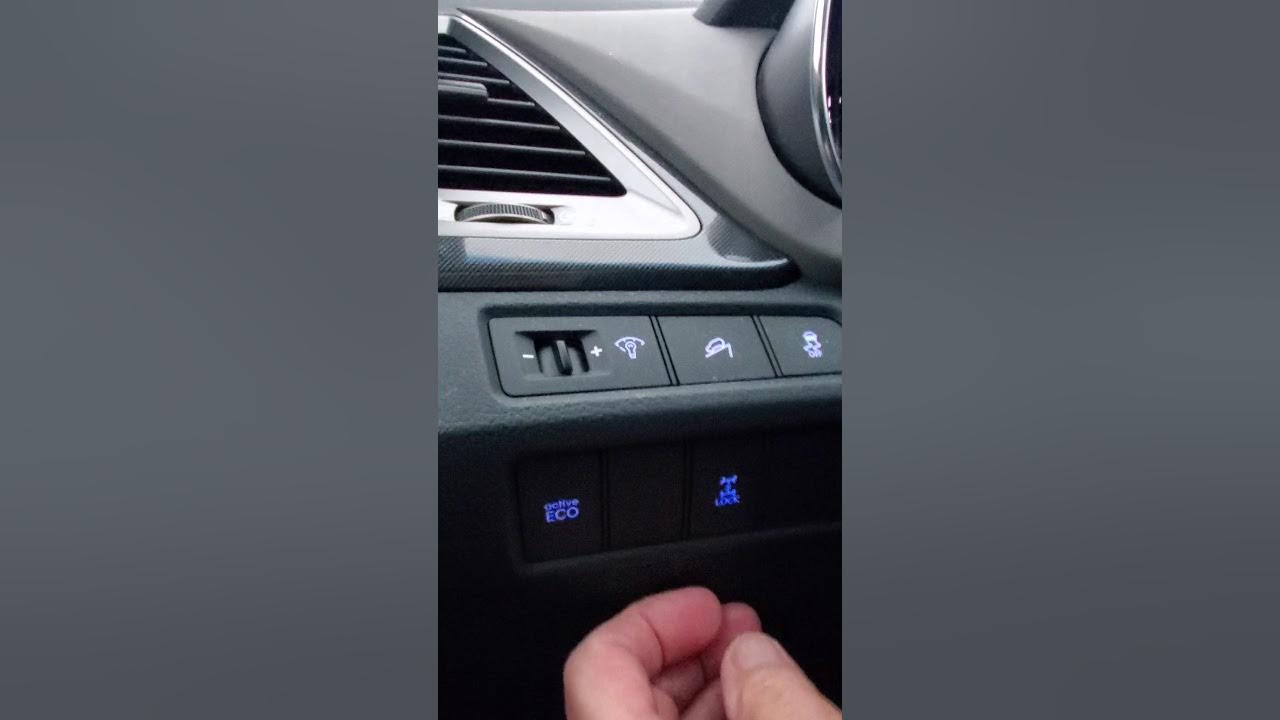 How to Activate Lock in AWD - 4 wheel drive in the 2015 Hyundai Santa
