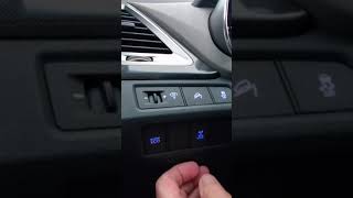 How to Activate Lock in AWD - 4 wheel drive in the 2015 Hyundai Santa Fe and How to deactivate AWD