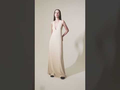 VESTIDO EM CREPE FLUIDO