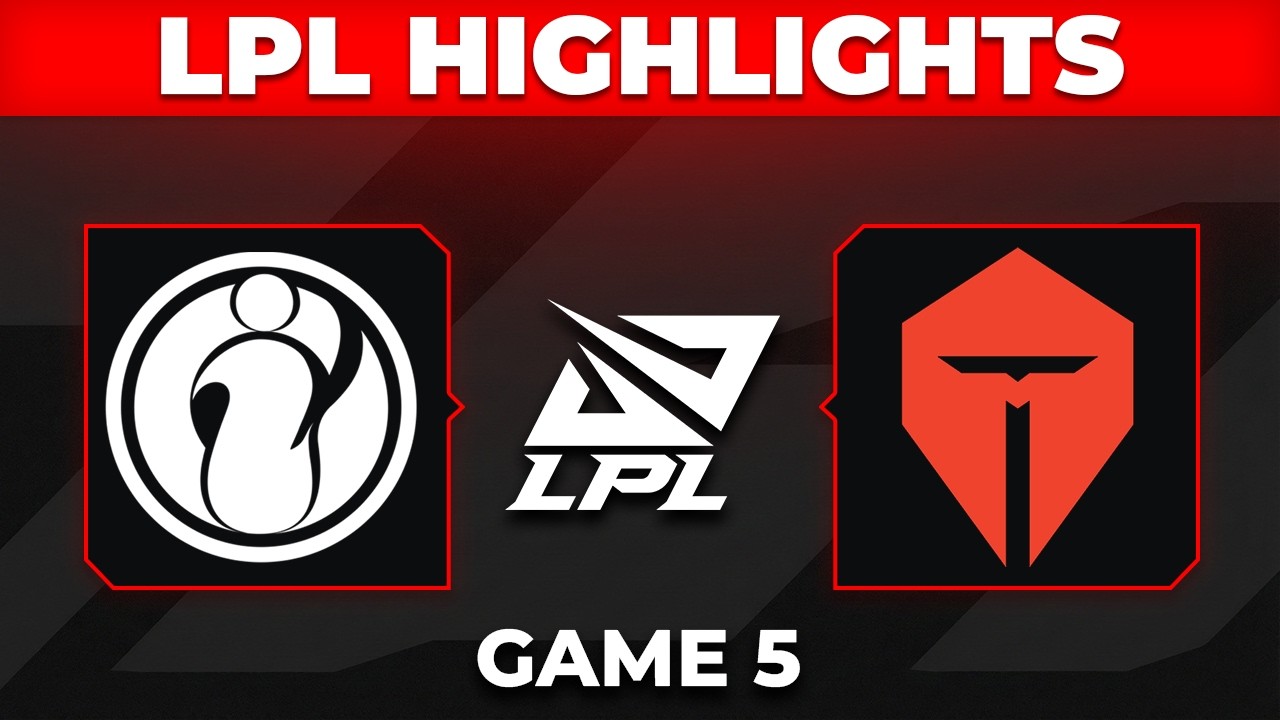IG vs TES Game 5 Highlights | LPL Split 3 Playoffs 2026 | Invictus Gaming vs Top Esports