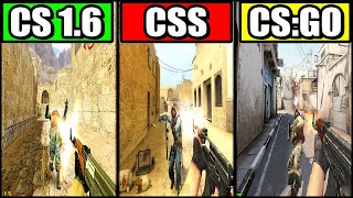 ИГРАЮ НА РАЗНЫХ ВЕРСИЯХ COUNTER-STRIKE ПРОТИВ БОТОВ ЭКСПЕРТОВ cs 1 6! cs source! cs:go