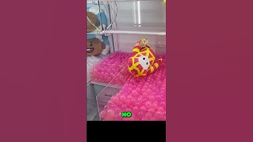 Epic Fall guys plush win at Round One!   #arcadefun #clawmachines #fallguys #round1
