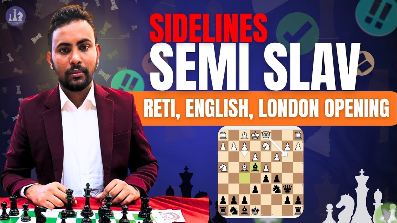 London System, Reti Opening, English Opening, Larsen Opening, Panov Botvinnik attack with Black,