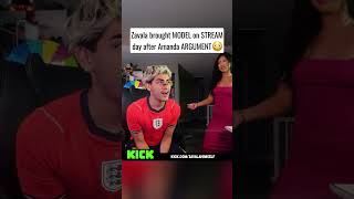 Zavala brought MODEL on STREAM ONE day after ARGUMENT with Amanda😭👀😳 #zavala #amandasolis #fyp