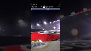 Jeff Gordon uses the bump-and-run with 3 laps to go, pass Rusty Wallace and win the 2002 Sharpie 500