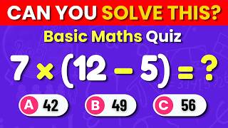 Can You Pass This Math Quiz? 🧠 Easy to Impossible