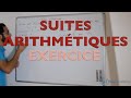 Suites arithmétiques - Exercice