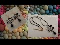 Mesmerising Flowers/Seed bead Jewelry Set Making Easy Tutorial Diy