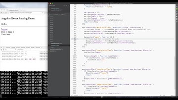 #angularjs #striversity 06.13 - 61 - AngularJS Event Passing Uisng $broadcast and $on