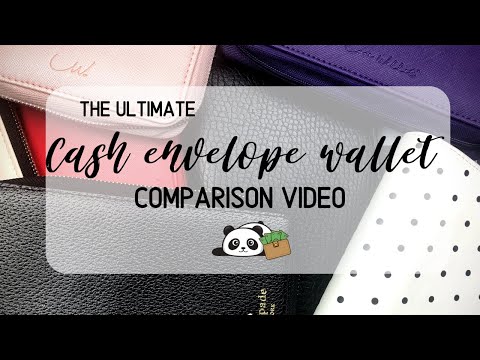 The Ultimate Cash Envelope Wallet Comparison | The BEST Cash Envelope Wallet?? | DebtFreePanda