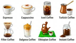 ALL Coffees Explained in 15 Minutes
