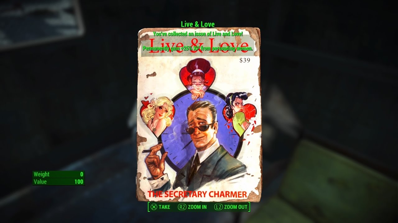 Fallout 4 - Live and Love The Secretary Charmer