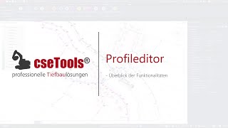 Csetools Profileditor, Überblick Funktionalitäten