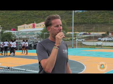 Gov Insider  Soft opening of the multipurpose court at the Raoul Illidge Sport Complex