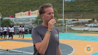 Gov Insider  Soft opening of the multipurpose court at the Raoul Illidge Sport Complex screenshot 2