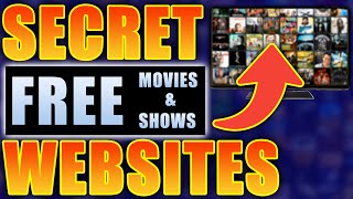 🎬Top 5 Websites to Watch FREE Movies / TV Shows in 2024! 🍿