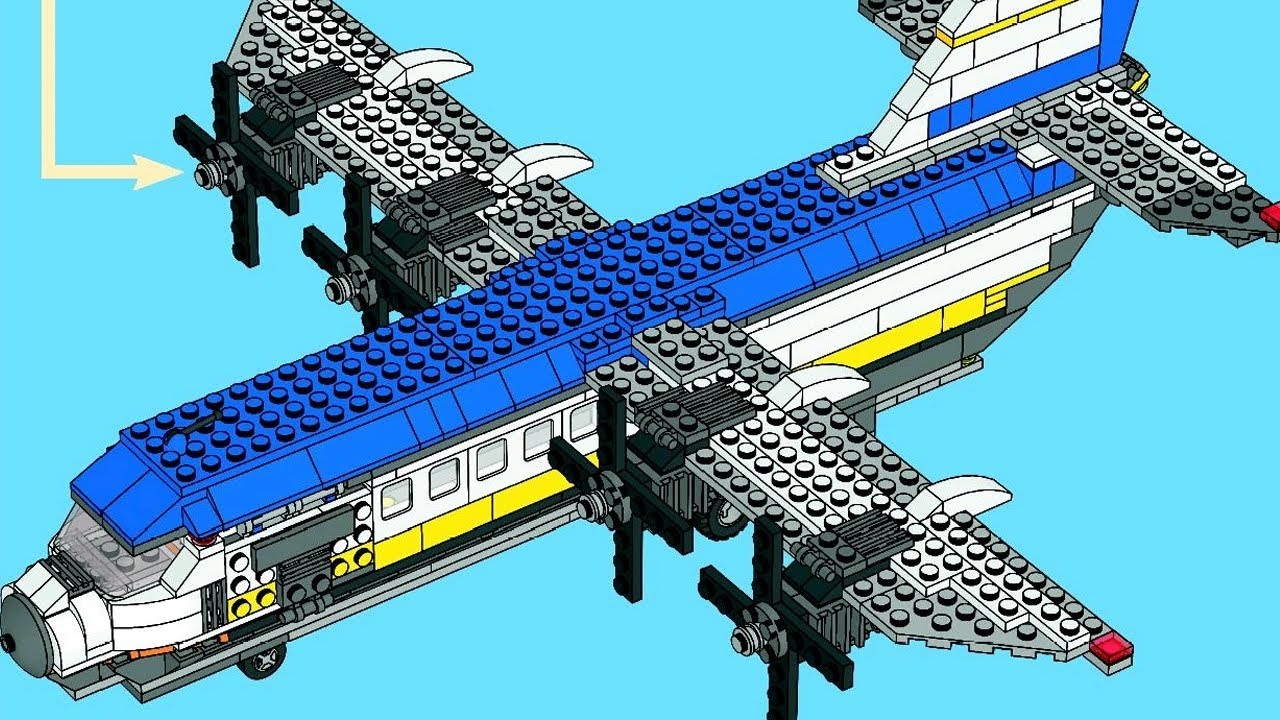 Lego Propeller Plane