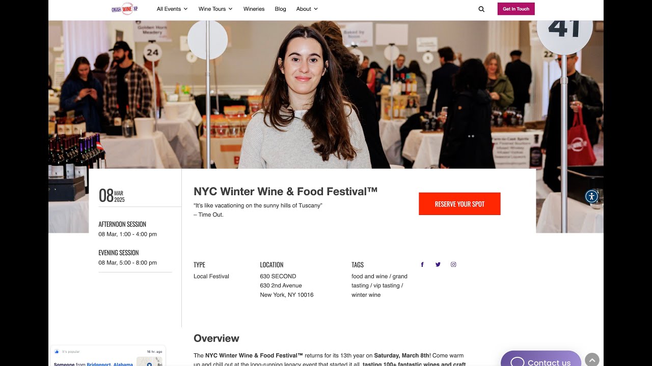 NYC WINTER WINE & FOOD FESTIVAL 8-3-2025