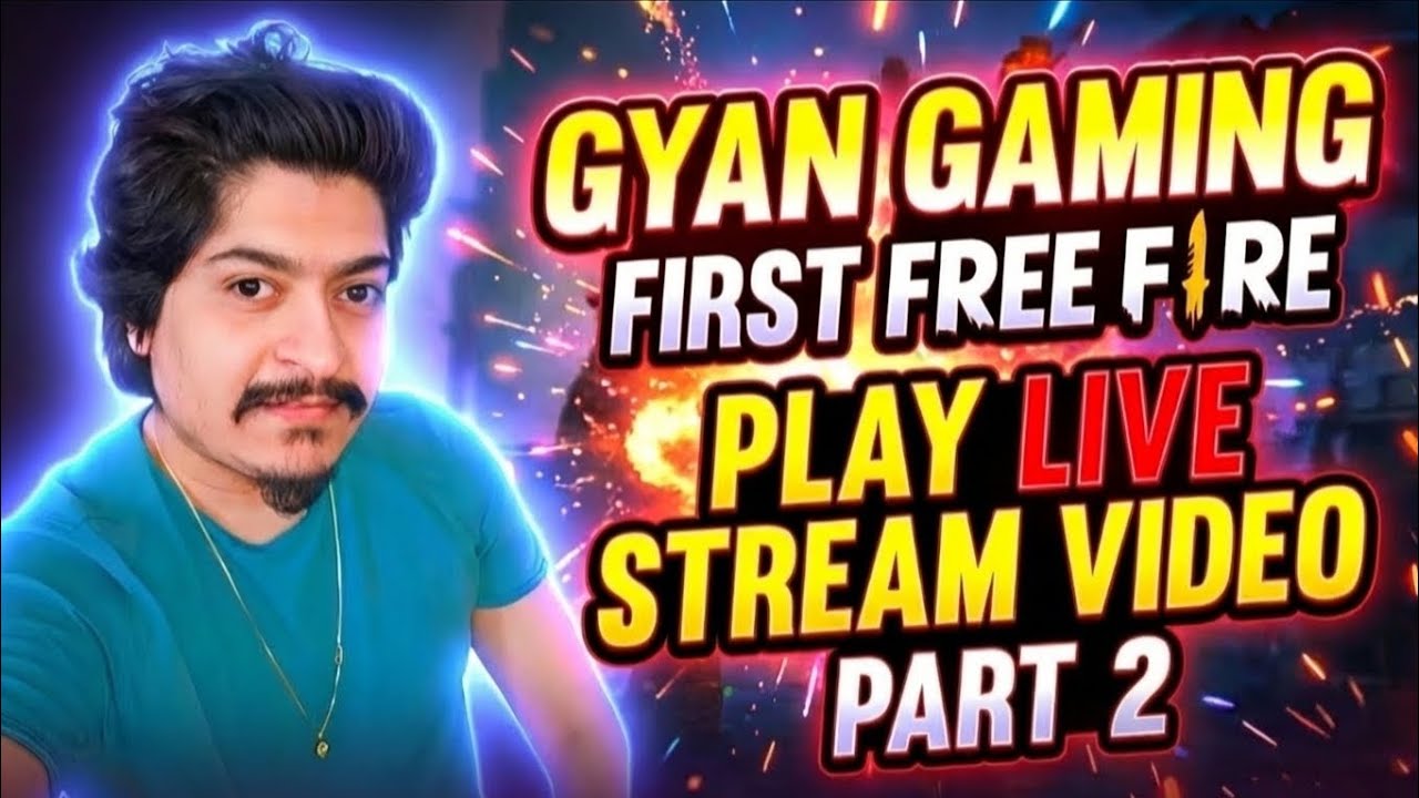 “Gyan Gaming First Free Fire Play Live Stream | PART 2 | Rare Moments 🔥