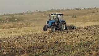 картинка: 30 вересня 2024 р. дисковка МТЗ 82.1 під посів пшениці МТЗ 82 .1  поламався на півтори години 😭