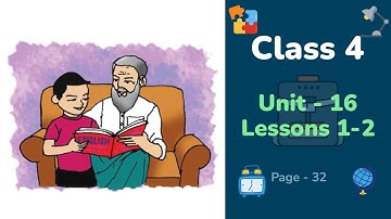 Class 4 English | Unit 16 | Lessons 1-2 | Sagar