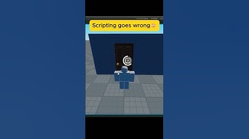 When scripting went wrong💀#roblox #robloxscripting #robloxstudio #jokes #pranks #robloxfunny #memez