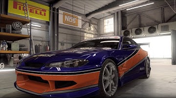【CSR2】Silvia Spec S (S15) "Mona Lisa", shift & tune for 7.85x