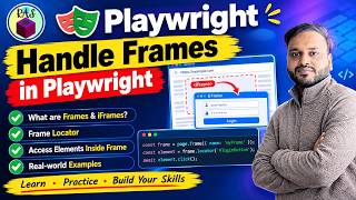 🔥 Playwright Frames Explained | Handle iFrames Easily | Playwright Tutorial