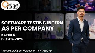 Video With CompanyQSpiders BTM Student Cracks Top MNC Interview | Placement Success Story