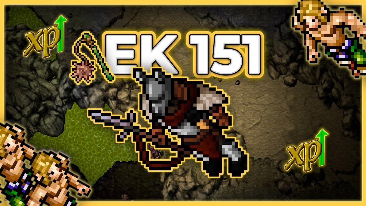 EK 151 Hunt Solo Barkless 5.5kk/h (375%) - Tibia Hunt #tibia #tibiahunt ...