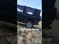 Mercedes G Wolf Climb without Driver. #offroad #offroading