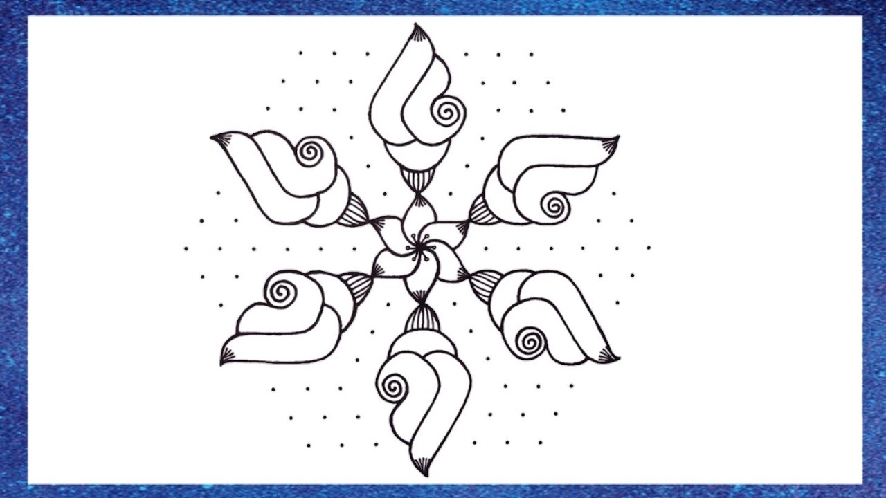 kolam rangoli designs/ dot kolam designs/ latest kolam designs/ sangu kolam designs/ sangu kolam